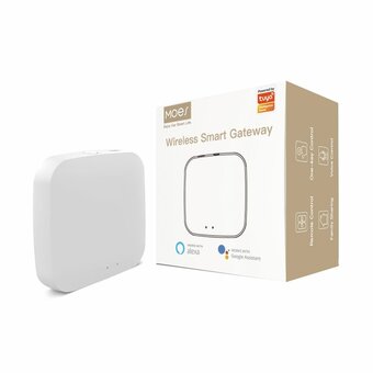  Шлюз умного дома MOES Zigbee/Bluetooth Gateway MHUB-W 