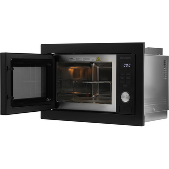  Встраиваемая микроволновая печь Hyundai HBW 2544 BG черный 