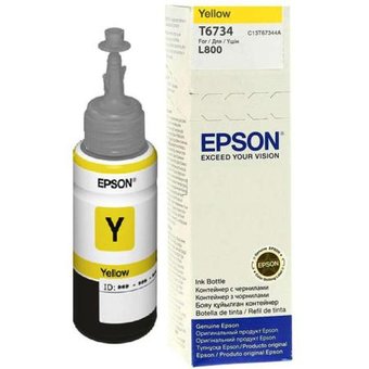  Чернила Epson L800, Yellow, 70 ml (C13T67344A) 