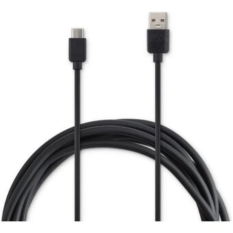  Кабель Buro BU-USB-AC-2M-3A USB m-USB Type-C m 2м черный 