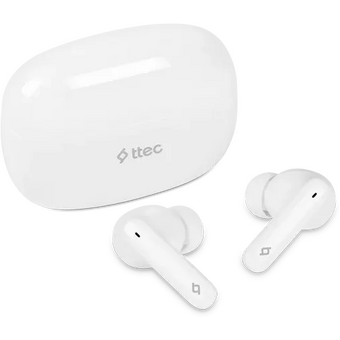 Наушники TTEC AirBeat Snap 2KM147B TWS Headset White 