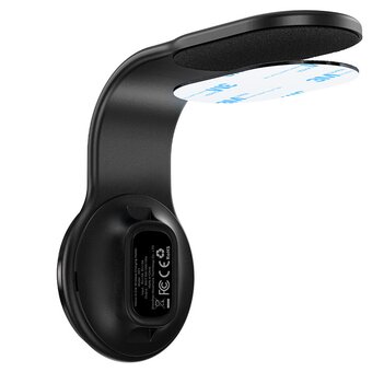  Автодержатель ACEFAST D21 Velcro in-car wireless charging holder Black 