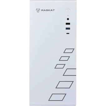  ПК Raskat Standart 500 (Standart500128052) Intel Core i5 10400, RAM 8Gb, SSD 240Gb, no OS, kb+ms, white 