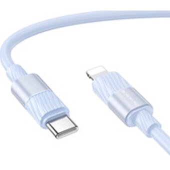  Дата-кабель BOROFONE BX106 Charge PD charging data cable iP белый 