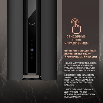  Вытяжка Weissgauff Sun BLDC BL 
