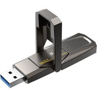  USB-флешка Netac US5 128Gb NT03US5C-128G-32TA, USB3.2, Solid State Flash Drive, up to 550MB/500MB/s 