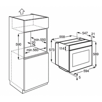  Духовой шкаф Electrolux EOB3400BOR 