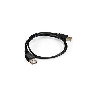  Удлинитель ExeGate EX-CC-USB2-AMAF-0.75 EX294741RUS USB 2.0 Am/Af 0,75м 