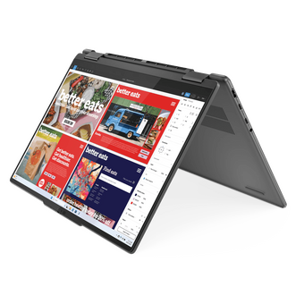  Ноутбук Lenovo Yoga 7 2-in-1 14IML9 (83DJ0095RU) Ultra 5 125H 16Gb SSD 1Tb Intel Arc Graphics 14 2.8K OLED TS Cam 71Вт*ч Win11 Темно-серый 