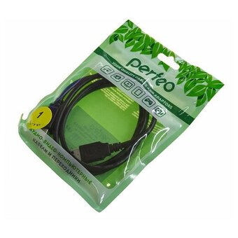  Кабель PERFEO U4101 USB2.0 A вилка - В вилка, длина 1м 