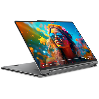  Ноутбук Lenovo Yoga 9 2-in-1 14IMH9 (83AC005ERK) 14"(3840x2400 OLED)/Touch/Core Ultra 7 155H(1.4Ghz)/32768Mb/1024SSDGb/noDVD/Int:Intel Arc graphics 