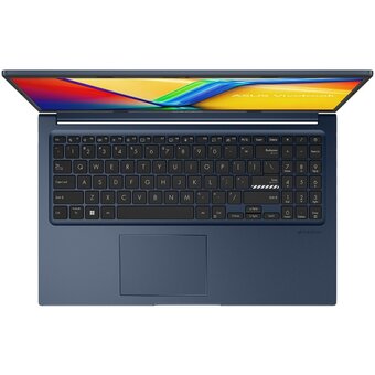  Ноутбук ASUS Vivobook 15 X1504ZA-BQ558 (90NB1021-M00US0) Intel Core i7 1255U/16GB/SSD512GB/15.6"/IPS/FHD/NoOS/Blue 