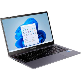  Ноутбук IRBIS 14NBP3004D (1920x1080) 14" FHD IPS 300cd, Core i7-1255U, 16Gb DDR4-3200, 512Gb SSD, Wi-Fi 6+BT 5,48Wh, Metal case, Kbd Backlit 