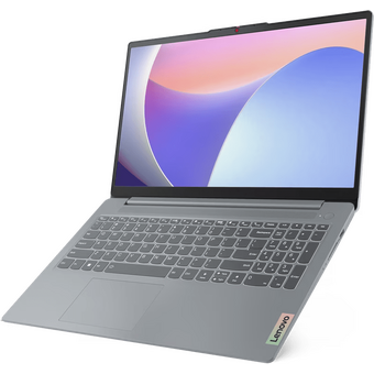  Ноутбук Lenovo IP3 Slim 15IAH8 (83ER00GYUE) 15.6" FHD IPS, Intel Core i5-12450H, 8Gb, 512Gb SSD, no OS, серый 