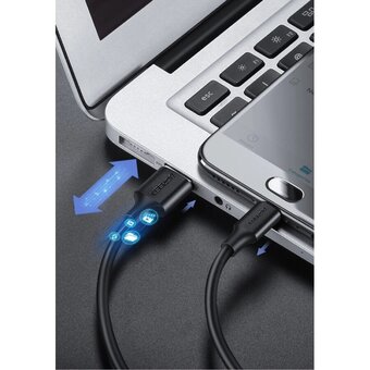  Кабель UGREEN US289 60135 USB 2.0 A to Micro USB Cable Nickel Plating 0.5m Black 