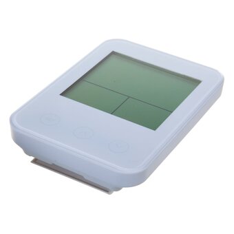  Часы-метеостанция Perfeo Touch PF-S681, белый 