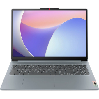  Ноутбук Lenovo IP3 Slim 15IRH8 (83EM00D3UE) 15.6" FHD IPS, Intel Core i7-13620H, 16Gb, 512Gb SSD, no OS, серый 