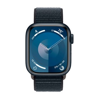  Smart-часы Apple Watch MR9C3LW/A Series 9 A2980 45мм OLED корп.темная ночь Sport Loop рем.темная ночь разм.брасл.:O/S 