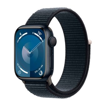  Smart-часы Apple Watch MR9C3LW/A Series 9 A2980 45мм OLED корп.темная ночь Sport Loop рем.темная ночь разм.брасл.:O/S 