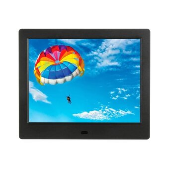  Цифровая фоторамка Digma PF-843 IPS черный 