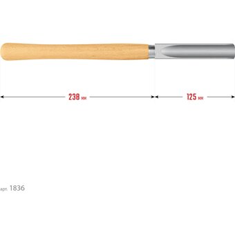  Набор резцов по дереву STAYER Wood Master 1836 ручных, 8шт 