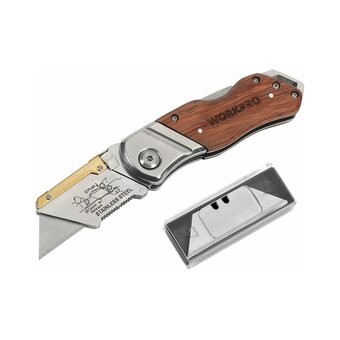  Нож складной Workpro WP211014 