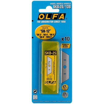  Лезвие OLFA OL-SKB-2S/10B, 17.5мм, 10шт 