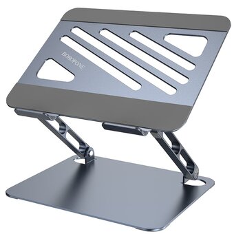  Настольная подставка BOROFONE BH115 Plus Vito metal notebook stand серый 