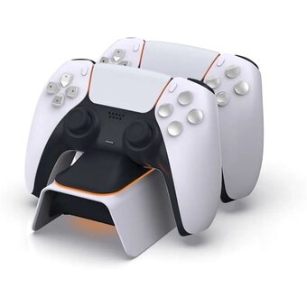  Зарядная станция Sony PlayStation 5 Charging Stand DualSense белый 
