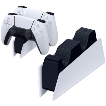  Зарядная станция Sony PlayStation 5 Charging Stand DualSense белый 