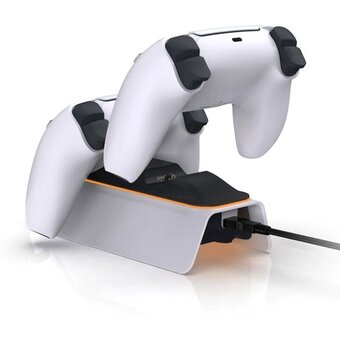  Зарядная станция Sony PlayStation 5 Charging Stand DualSense белый 
