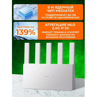  Роутер Xiaomi Wi-Fi Router BE5000 CN 