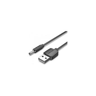  Кабель Vention CEXBF USB AM/DC-jack 3.5мм M 1м чёрный 