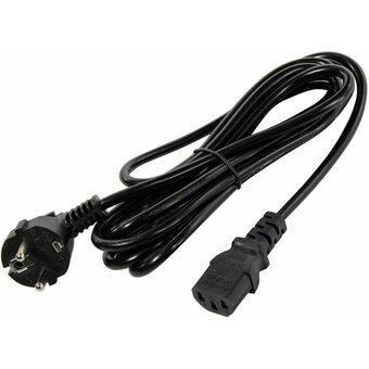  Кабель питания 5bites PC205-10A IEC-320-C13 CEE 7/7 SHCUKO 220V 3G*0.50mm 1m 