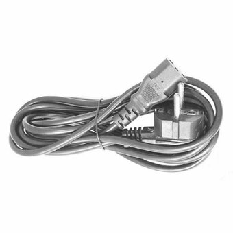  Кабель питания 5bites PC205-10A IEC-320-C13 CEE 7/7 SHCUKO 220V 3G*0.50mm 1m 