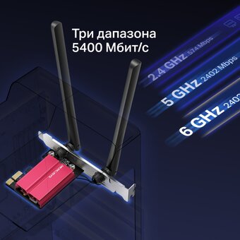  Адаптер PCI Express Mercusys MA86XE 