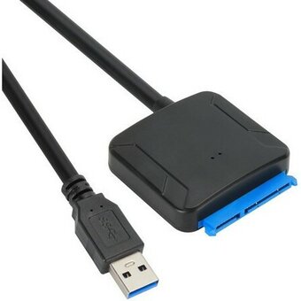  Кабель-адаптер Vcom CU816 USB3.0 ---SATA III 2.5/3,5"+SSD 