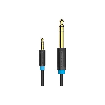  Кабель аудио Vention BABBJ Jack 6,5 mm M/3,5 M 5м 