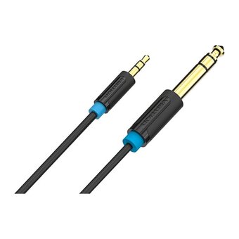  Кабель аудио Vention BABBJ Jack 6,5 mm M/3,5 M 5м 