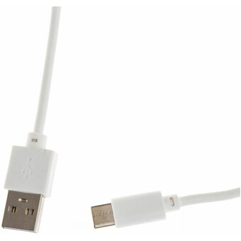  Кабель Cactus CS-USB.A.USB.C-1.2 USB m-USB Type-C m 1.2м белый 
