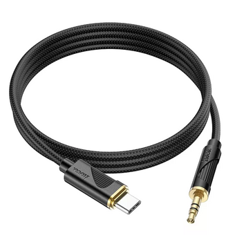  Аудио-адаптер HOCO UPA30 Friend digital audio conversion cable Type-C черный 