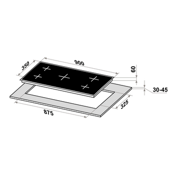  Варочная поверхность MAUNFELD CVI904SFLBK Inverter 