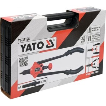  Заклепочник YATO YT-36128 для резьбовых заклепок М3-М12 