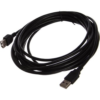  Кабель Perfeo U4505 USB2.0 A вилка - А розетка 5м 