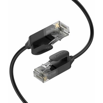  Кабель UGREEN NW122 70333 CAT 6A Pure Copper Ethernet Cable OD2.8 1.5m Black 
