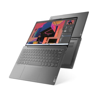  Ноутбук Lenovo Yoga Slim 6 14IRH8 (83E00058RU) 14"(1920x1200 OLED)/Intel Core i5 13500H(2.6Ghz)/16384Mb/512SSDGb/noDVD/Int:Intel Iris Xe Graphics 