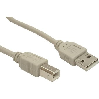  Кабель 5bites UC5010-018C USB2.0, AM/BM, 1.8м 
