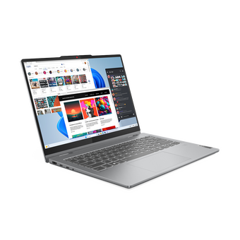  Ноутбук Lenovo IdeaPad 5 2-in-1 14AHP9 (83DR005NRK) 14"(1920x1200 OLED)/Touch/AMD Ryzen 7 8845HS(3.8Ghz)/16384Mb/512SSDGb/noDVD/Int:AMD Radeon 780M 