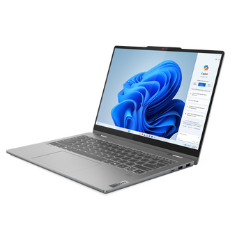  Ноутбук Lenovo IdeaPad 5 2-in-1 14AHP9 (83DR005NRK) 14"(1920x1200 OLED)/Touch/AMD Ryzen 7 8845HS(3.8Ghz)/16384Mb/512SSDGb/noDVD/Int:AMD Radeon 780M 