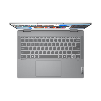  Ноутбук Lenovo IdeaPad 5 2-in-1 14AHP9 (83DR005NRK) 14"(1920x1200 OLED)/Touch/AMD Ryzen 7 8845HS(3.8Ghz)/16384Mb/512SSDGb/noDVD/Int:AMD Radeon 780M 